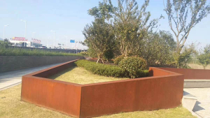 安丘耐候钢挡土墙